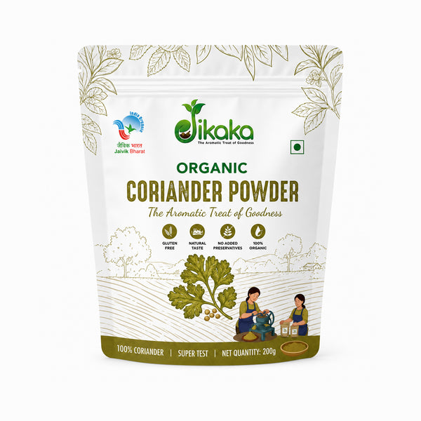 Jikaka Organic Coriander Powder 200 gm