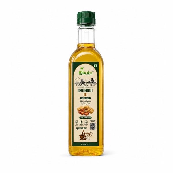 Organic Cold Pressed Groundnut Oil 1 L