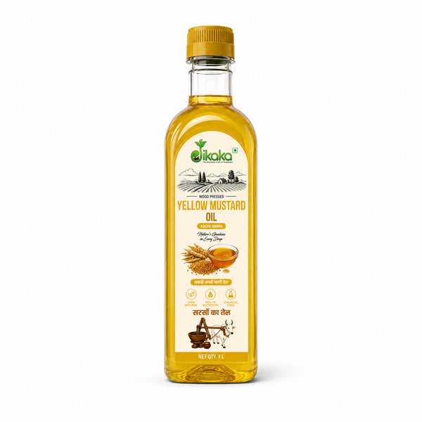 Jikaka Yellow Mustard Oil 1 L