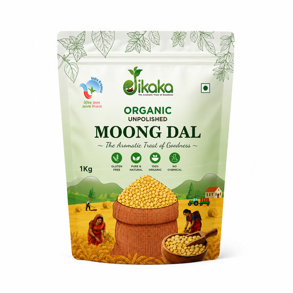 Jikaka Organic Moong Dal 1 kg