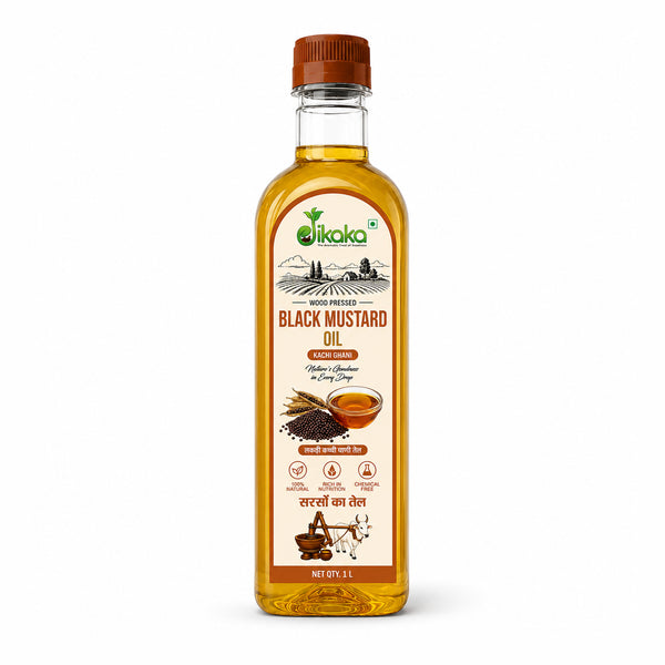 Organic Cold Pressed Mustard Oil 1 L