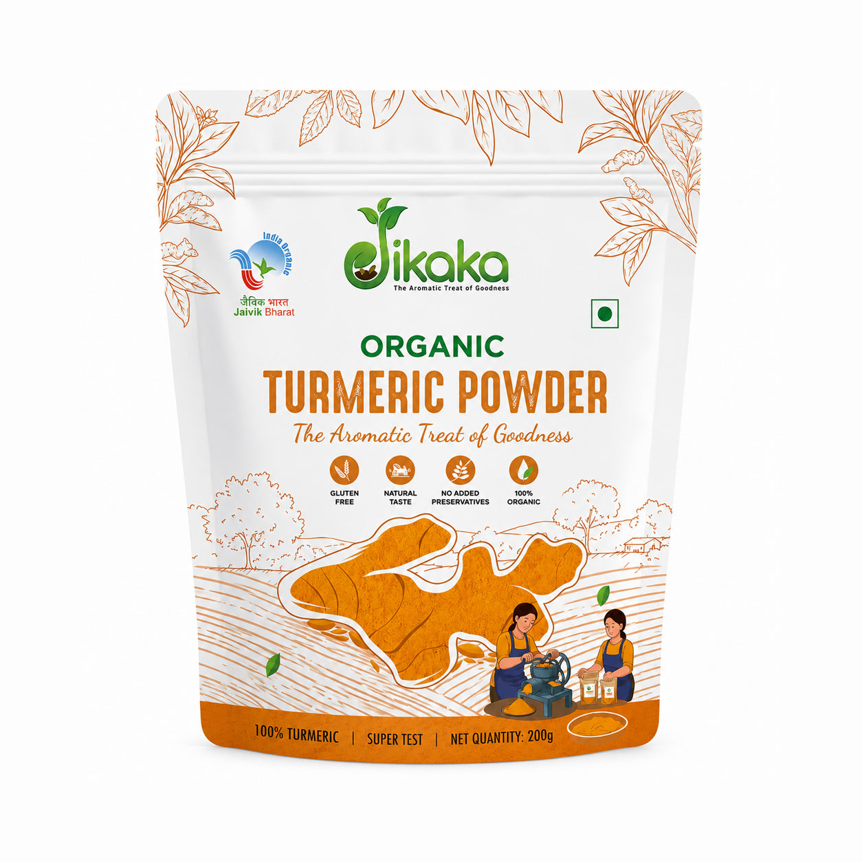 Jikaka Organic Turmeric Powder