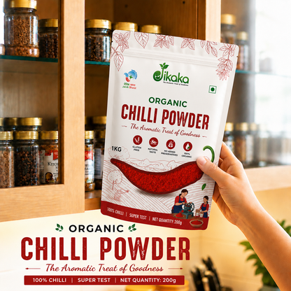 Jikaka Organic Chilli Powder 200 gm