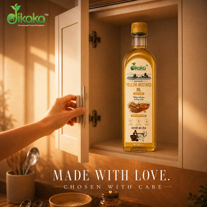 Jikaka Yellow Mustard Oil 1 L