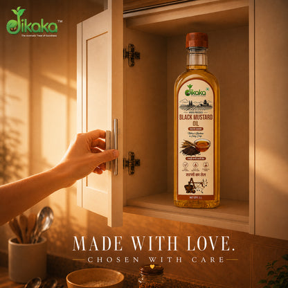 Organic Cold Pressed Mustard Oil 1 L